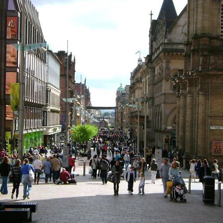 City Centre Apartment W Parking & Hyperoptic Wifi Glasgow Eksteriør bilde