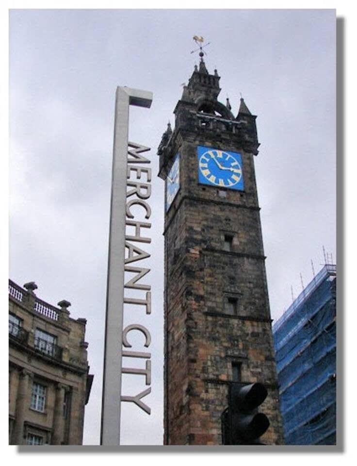 City Centre Apartment W Parking & Hyperoptic Wifi Glasgow Eksteriør bilde