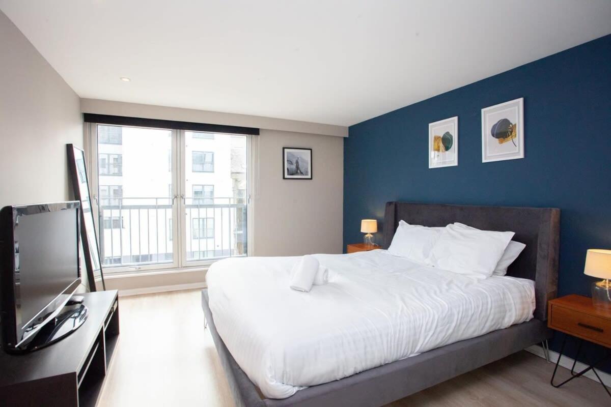 City Centre Apartment W Parking & Hyperoptic Wifi Glasgow Eksteriør bilde