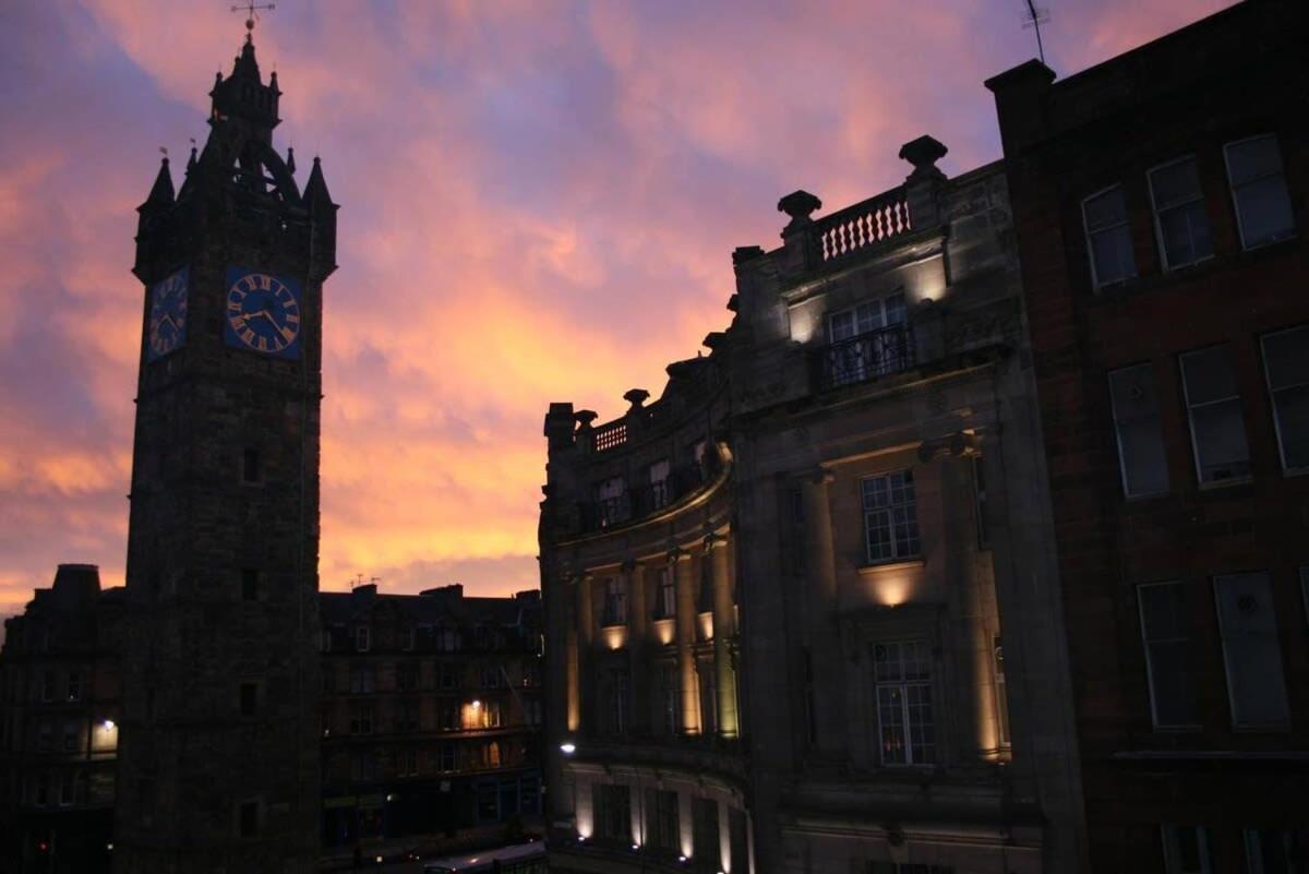 City Centre Apartment W Parking & Hyperoptic Wifi Glasgow Eksteriør bilde