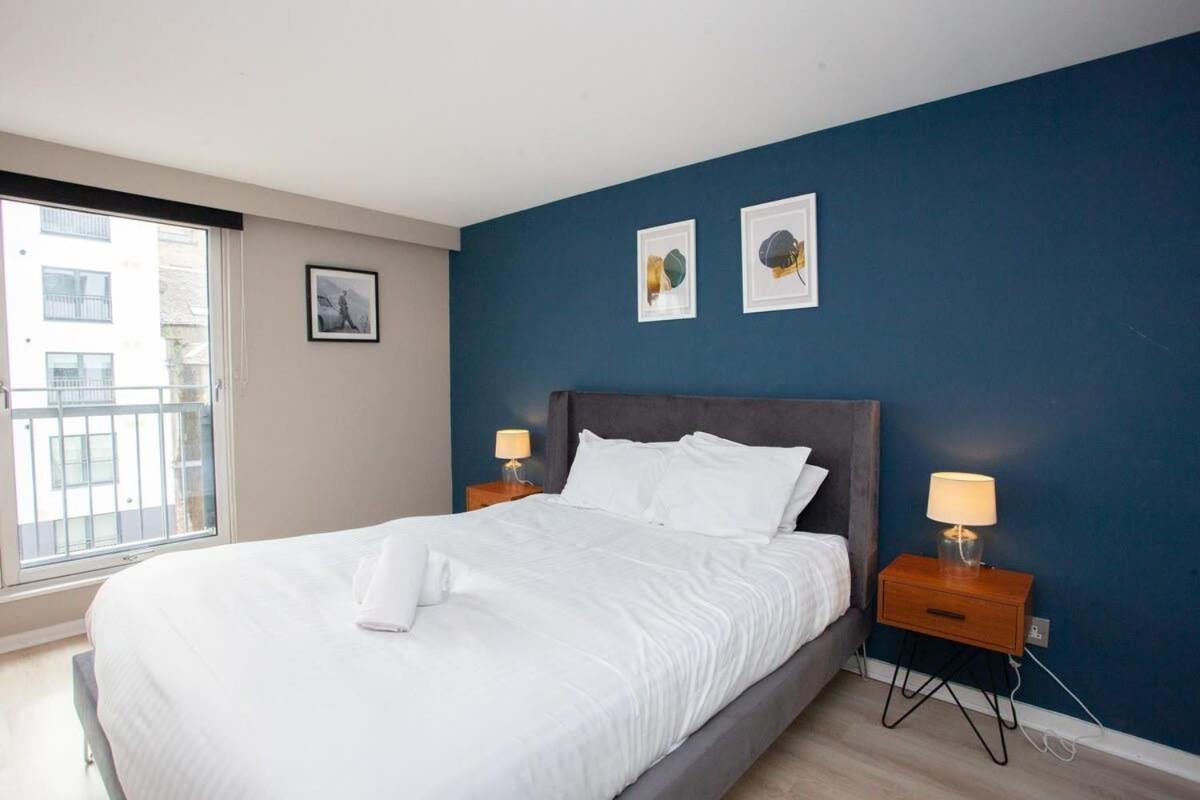 City Centre Apartment W Parking & Hyperoptic Wifi Glasgow Eksteriør bilde