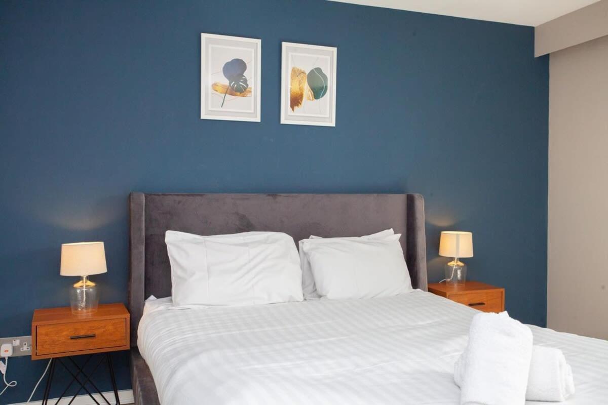City Centre Apartment W Parking & Hyperoptic Wifi Glasgow Eksteriør bilde