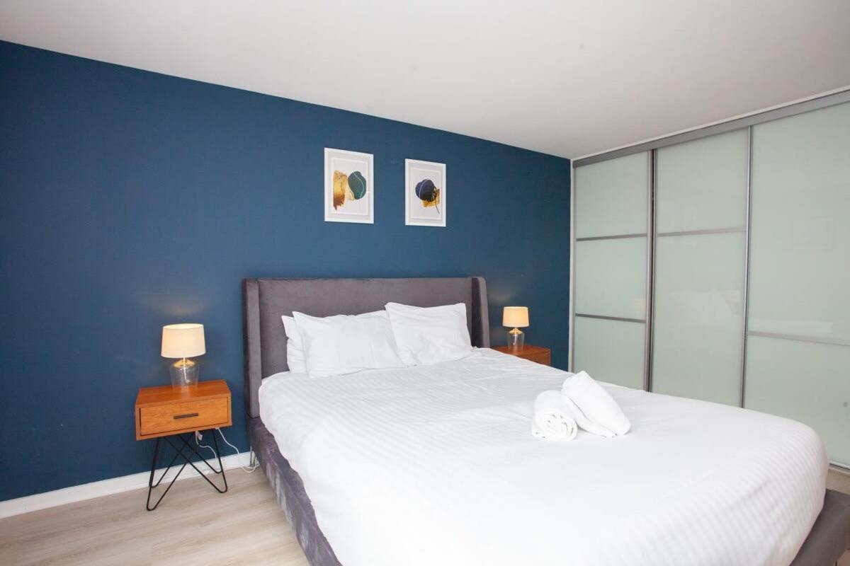 City Centre Apartment W Parking & Hyperoptic Wifi Glasgow Eksteriør bilde