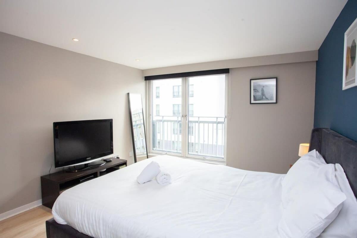 City Centre Apartment W Parking & Hyperoptic Wifi Glasgow Eksteriør bilde